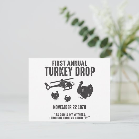 Als God mijn getuige dacht ik dat kalkoenen S kond (Staand voorkant)