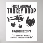 Als God mijn getuige dacht ik dat kalkoenen S kond Poster (Voorkant)