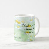 Als God voor ons is - Romeinen 8:31 Koffiemok (Voorkant rechts)