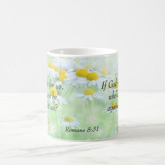 Als God voor ons is - Romeinen 8:31 Koffiemok (Center)