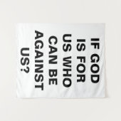 Als God voor ons is... Wandkleed (Voorkant (horizontaal))