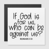 Als God voor ons is, wie kan er dan tegen ons zijn (Voorkant / Achterkant)