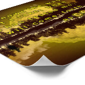 Als goud poster (Hoek)