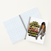 Als Great Herfst verlaat is de winter nabij dank Notitieboek (Binnen)