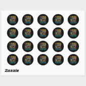 Als Greg het niet kan repareren zitten we allemaal Ronde Sticker (Vel)