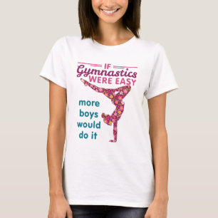 Als gymnastiek makkelijk was, zouden meer jongens t-shirt
