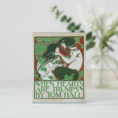 Als harten Trumps zijn Briefkaart (Staand voorkant)