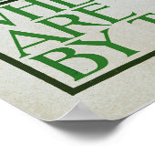 Als harten Trumps zijn Poster (Hoek)