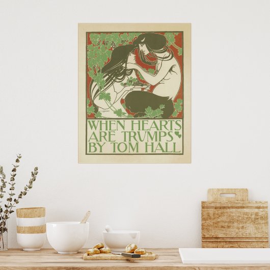 Als harten Trumps zijn Poster (Keuken)