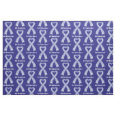 ALS Heart Ribbon of Hope Stof (Fat Quarter)