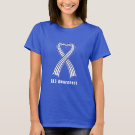 ALS Heart Ribbon of Hope T-shirt