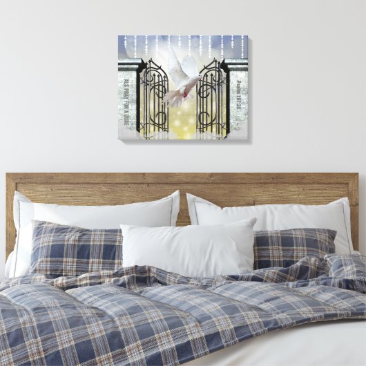 ALS Heavenly Wrapped Canvas Afdruk (Insitu (Slaapkamer))