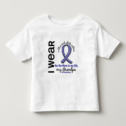 ALS Hero in mijn leven opa 4 Kinder Shirts (Voorkant)