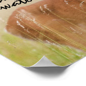 Als hertenbroek voor water Bijbel Verse Psalm 42:1 Poster (Hoek)