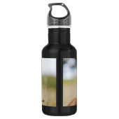 Als hertenbroek voor water Bijbel Verse Psalm 42:1 Waterfles (Achterkant)