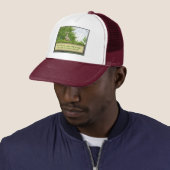ALS HET ALS EEN EENVOUDIG, WALkS ZOALS EEN EENTJE Trucker Pet (In situ)