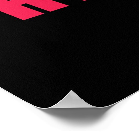 Als het beweegt is het biologie poster (Hoek)