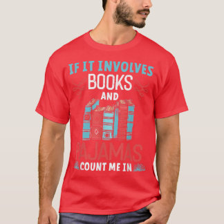 Als het boeken en het boek van de pyjama's implice t-shirt