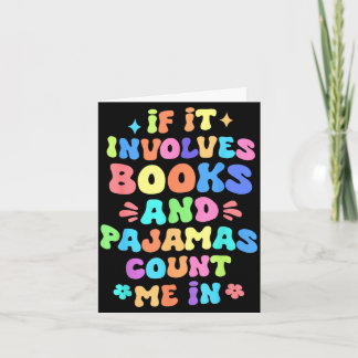 Als het boeken en pyjama's betreft, tel dan mee bi kaart