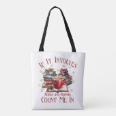 Als het boeken en pyjama's impliceert... tote bag (Achterkant)