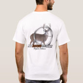 Als het bruin is, is het donker t-shirt (Achterkant)