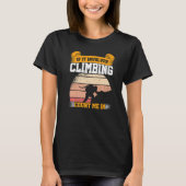 Als het de klimgraaf van Boulderi impliceert T-shirt (Voorkant)