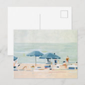 Als het de stranden is briefkaart (Voorkant / Achterkant)