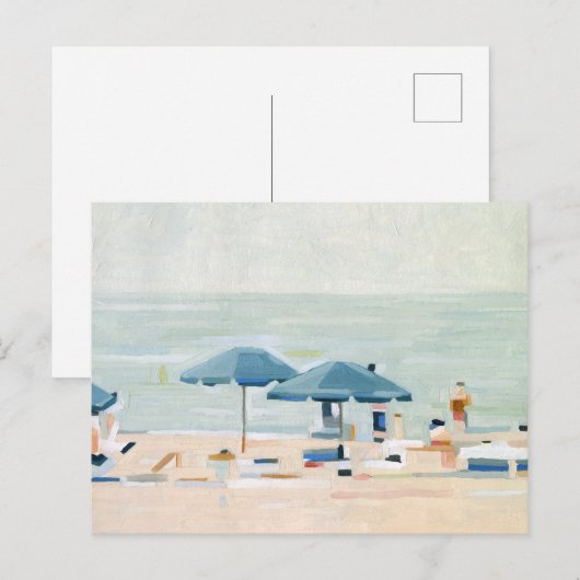 Als het de stranden is briefkaart (Voorkant / Achterkant)