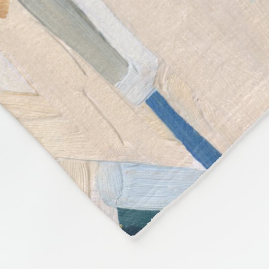 Als het de stranden is fleece deken (Hoek)