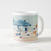 Als het de stranden is grote koffiekop (Voorkant rechts)