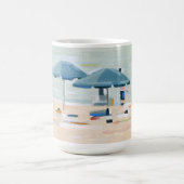 Als het de stranden is koffiemok (Center)