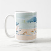 Als het de stranden is koffiemok (Links)