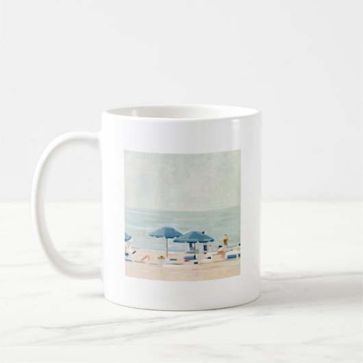 Als het de stranden is koffiemok (Links)