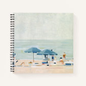 Als het de stranden is notitieboek (Voorkant)