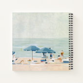 Als het de stranden is notitieboek (Achterkant)