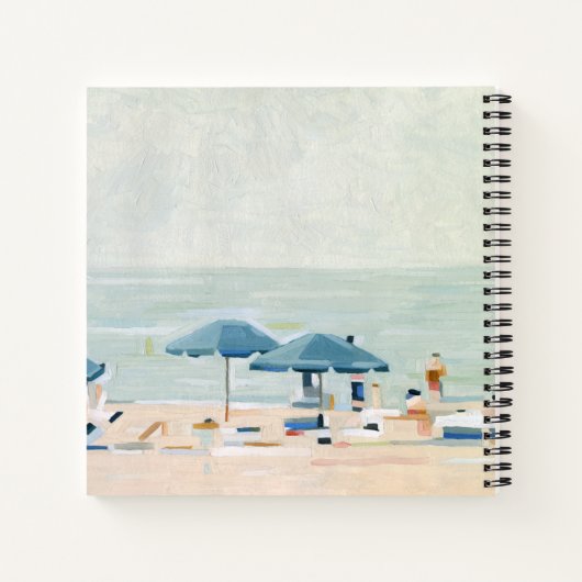 Als het de stranden is notitieboek (Achterkant)