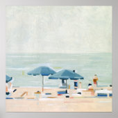 Als het de stranden is poster (Voorkant)