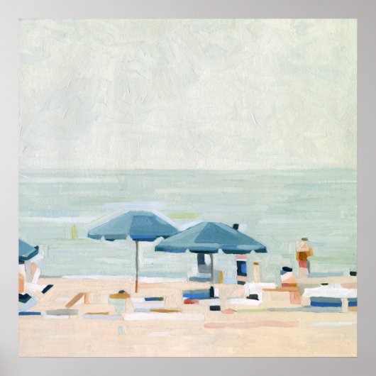 Als het de stranden is poster (Voorkant)