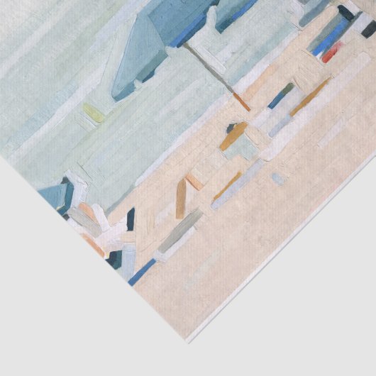 Als het de stranden is tissuepapier (Detail)