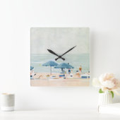 Als het de stranden is vierkante klok (Huis)