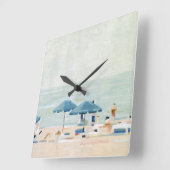 Als het de stranden is vierkante klok (Hoek)