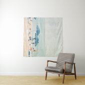 Als het de stranden is wandkleed (In Situ (horizontaal))