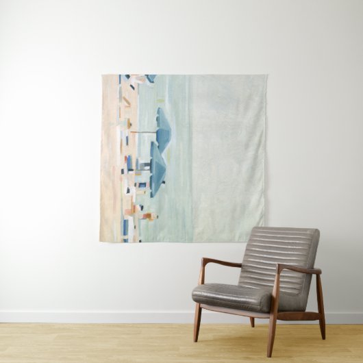 Als het de stranden is wandkleed (In Situ (horizontaal))