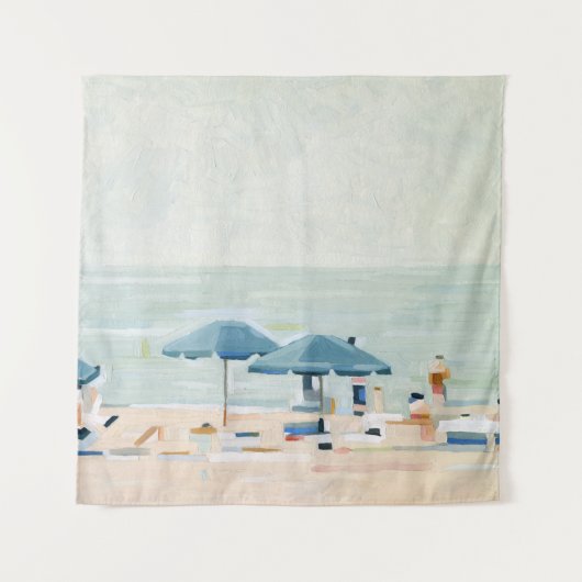 Als het de stranden is wandkleed (Voorkant)