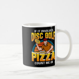 Als het discgolf en pizza betreft, reken mij dan i koffiemok