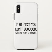 Als het eerst niet lukt Case-Mate iPhone case (Achterkant)