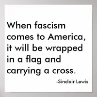 Als het fascisme naar Amerika komt, zal het omhuls
