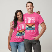 Als het fluiten betreft, tel me dan in grappige fl t-shirt (Unisex)