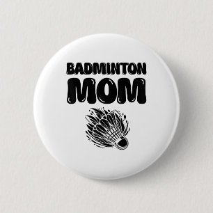 Als het gaat om badminton, tel me dan in de shuttl ronde button 5,7 cm