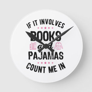 Als het gaat om boeken en pyjama boek liefhebber B Ronde Klok